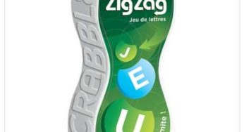 Jeu Scrabble Zig Zag de Mattel à moins de 10€ au lieu du double