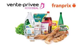 Rosedeal Franprix : 20€ le bon d’achat d’une valeur de 30€