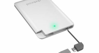 10,5€ la batterie externe ultra-mince dodocool format CB pour smartphone et Iphone (micro-usb + adaptateur lightning)