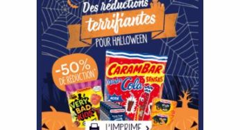 Carambars et Hollywood à moitié prix avec les coupons de réduction Halloween (tout magasins)