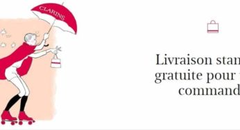 Livraison gratuite sur Clarins pendant 3 jours (site officiel)