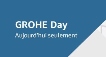 Grohe Day Amazon : mitigeurs, colonnes de douche, robinets… à prix réduits pendant 24h