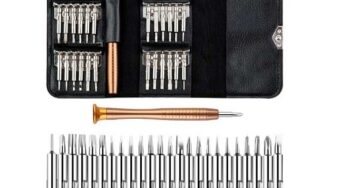 BRICO : 3,53€ le kit de 25 petits tournevis de précision avec etui Woodpow