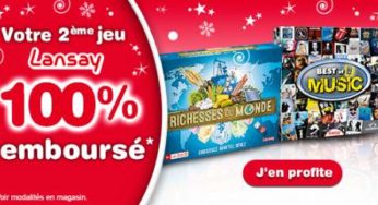 Préparez Noel : le second jeu Lansay 100% remboursé (ODR 2016)