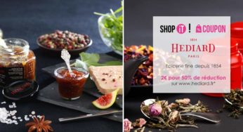 Bon plan épicerie fine : 50% de remise sur le site Hédiard pour 2€