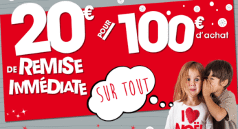 -20€ immédiatement sur King Jouet dès 100€ d’achats