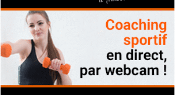 3 jours offerts de cours de fitness avec coach en direct par webcam (sans engagement)