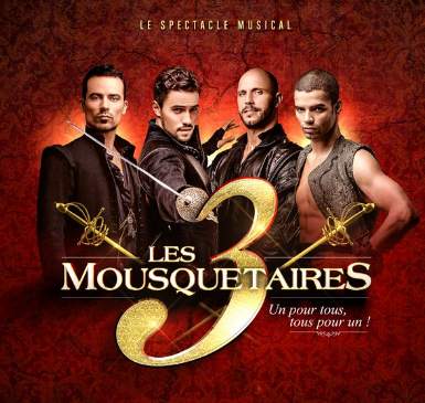 Billet comédie musicale Les 3 mousquetaires pas cher : à partir de 24€ (Palais des Sports de Paris)