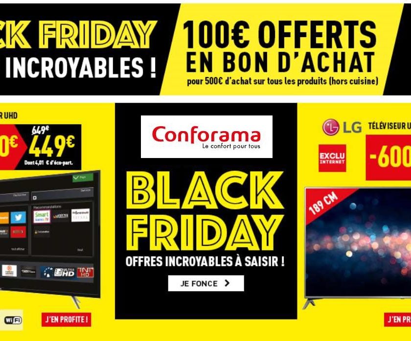 Black Friday Conforama