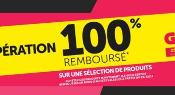 Opération 100% remboursé du Black Friday Gifi 2016