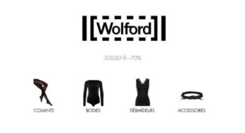 Outlet Wolford (lingerie, collants, vêtements..) : articles à partir de 5€ + livraison gratuite