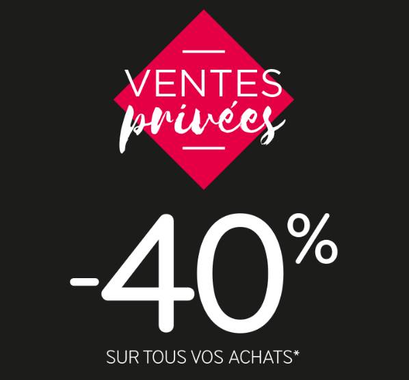 Ventes Privees 40 De Remise Sur Mim Code Promo