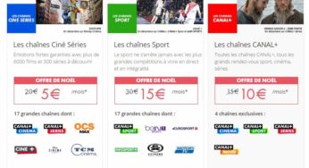 Bon plan pack Essentiel Canal+ : 19,9€/mois + promo packs thématique (de 5€ à 15€ seulement) pendant 2 ans