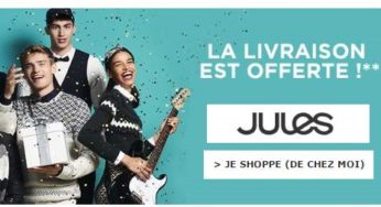 Livraison gratuite sur Jules et -30% sur le 2ème article & -50% sur le 3ème !