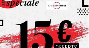 -15€ dès 100€ d’achat sur les soldes Planet Fitness (et tout le site)