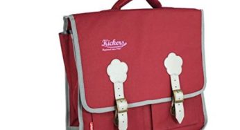 SOLDES : 17,5€ le cartable Kickers 15l framboise & gris (vendu 65€ ailleurs)