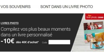 Code promo livre photo FNAC : 10€ de remise dès 40€ (retrait gratuit)