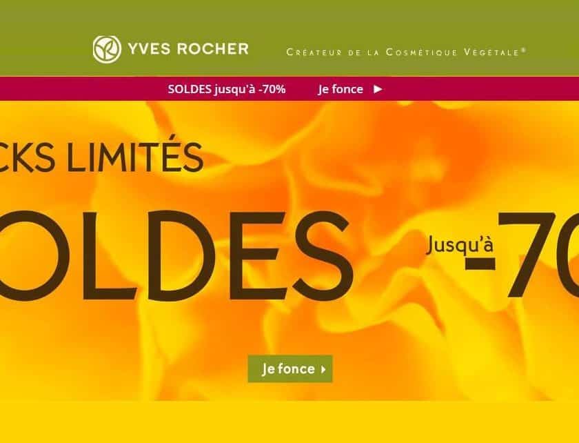 yves rocher parfum soldes