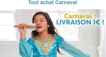 Carnaval Disney Store : 1€ la livraison sur les déguisements et accessoires (Disney, StarWars)