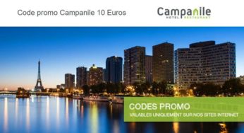 Code promo Campanile : 10 euros de remise sur votre réservation