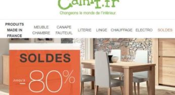 Soldes Camif : nouvelle démarque jusqu’à -80% sur mobilier, literie, linge de lit, électro…