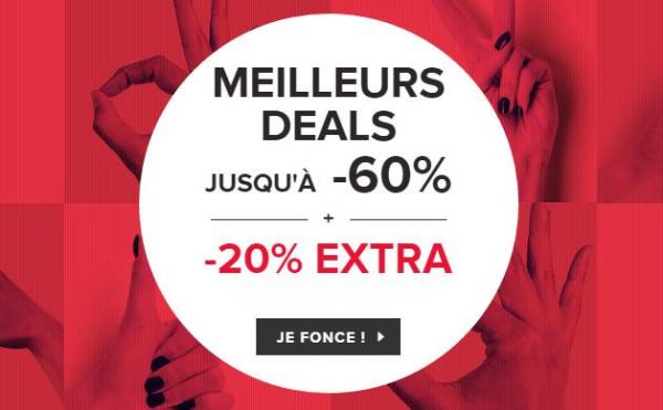 Soldes chaussures Sarenza : 20% en plus