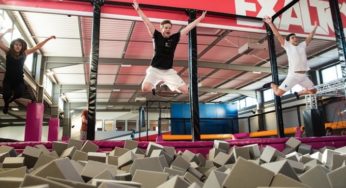 1h de Funclimb (escalade) et Trampoline à Exalto Lyon moins cher : 11€ (1 personne) ou 20€ (2 personnes)