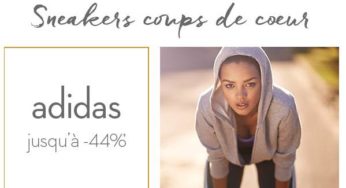 VITE: 67 modèles de baskets Adidas à -44% (vente privée) + livraison gratuite !