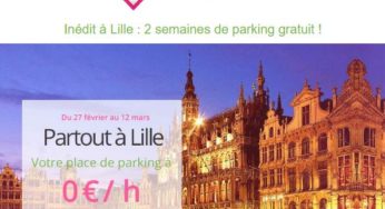 Parkings gratuits à Lille jusqu’au 12 mars (Parkings ZenPark) 🅿