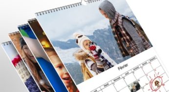 Calendrier photo format A4 à seulement 3,99 € (+ 4,99€ de FDP)