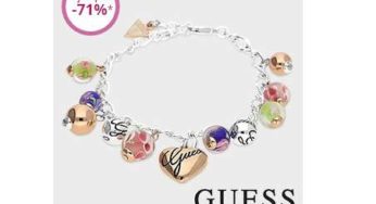 Vente privée bijoux Guess : bijoux à partir de 10€ (de -60% à -70%) livraison gratuite 🚚