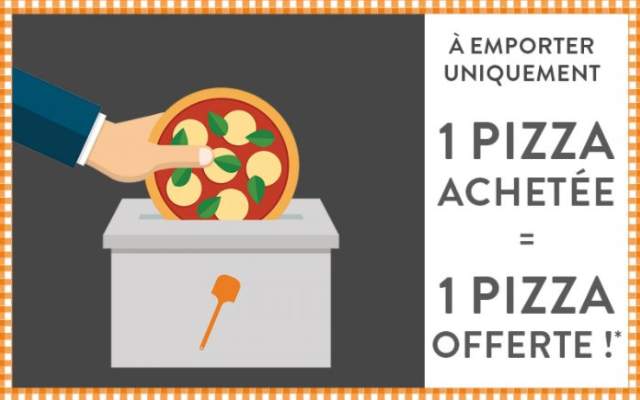 Spécial élection Tablapizza ! 1 pizza à emporter gratuite pour 1 achetée 🍕