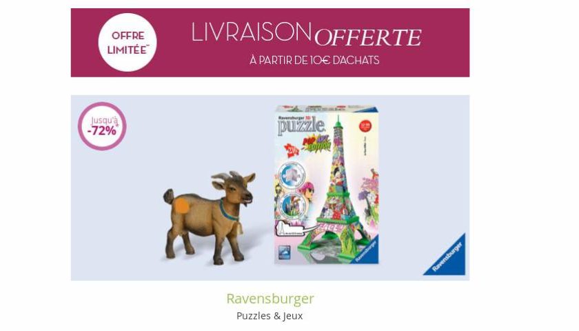 Vente privée Ravensburger