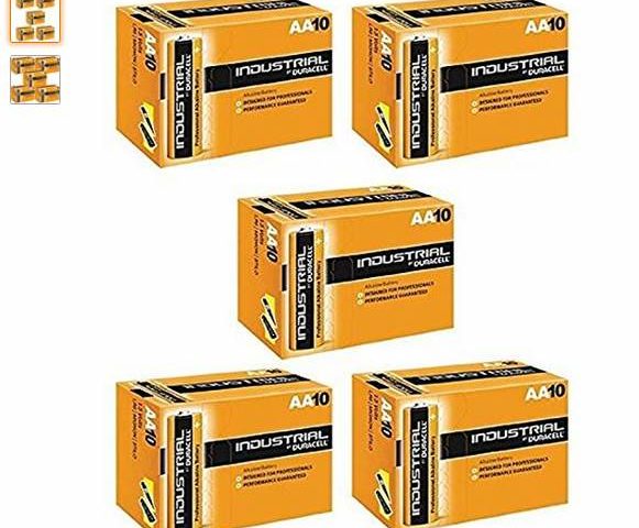 50 piles Duracell Industrial pour 20€ port inclus