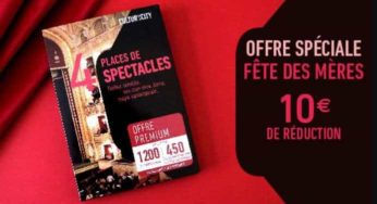 Fête des mères : -10€ sur les coffrets Cultur’in the City places de spectacle