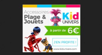 Kid Univers : tous les articles des héros pour enfants (vêtements, jouets, accessoires…) + -10% supplémentaire