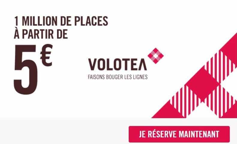 Operation 1 million de billets d’avion Volotea