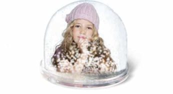 Fête des mères : boule à neige à personnaliser pas chère à 15,90€ port inclus