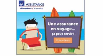 AXA Assistance : -10% sur l’assurance voyage (petit ou long séjour, vacances, déplacements pro, voyage scolaire, France ou étranger…)