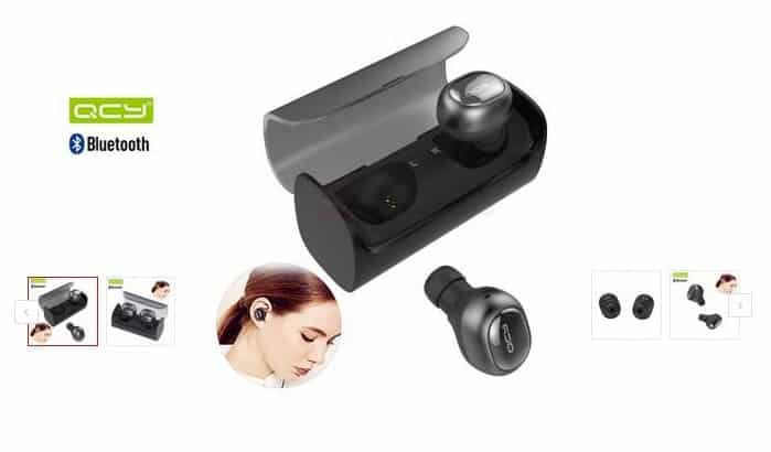 Moins de 26€ les écouteurs Bluetooth 4.1 (avec boite de chargement) – livraison gratuite