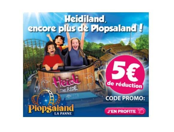 Billet Plopsaland Pas Cher