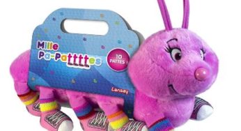 6,30€ la peluche Mille Pa-pattes rose ou bleu de Lansay (soldes – au lieu de 19€)