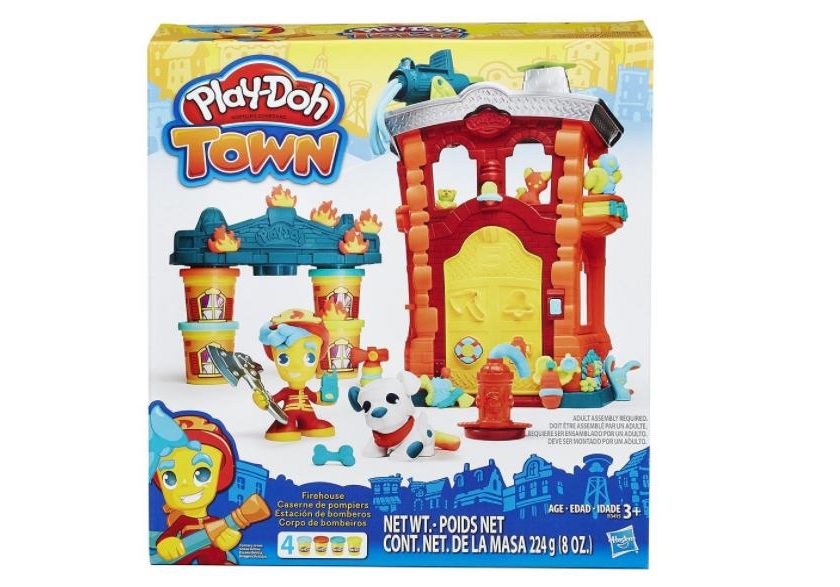 Caserne pompier Town Play-Doh pas chère