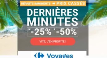 Vacances en dernières minutes : les bons plans de Carrefour Voyages