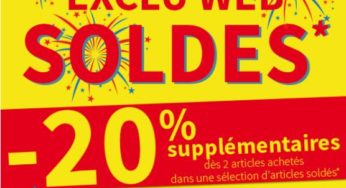 20% de remise sur les Soldes King Jouet des 2 articles (aujourd’hui uniquement 🇫🇷 ) !