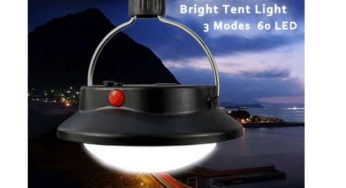 Seulement 4,32€ la lanterne LED de camping (60 LED) – livraison gratuite