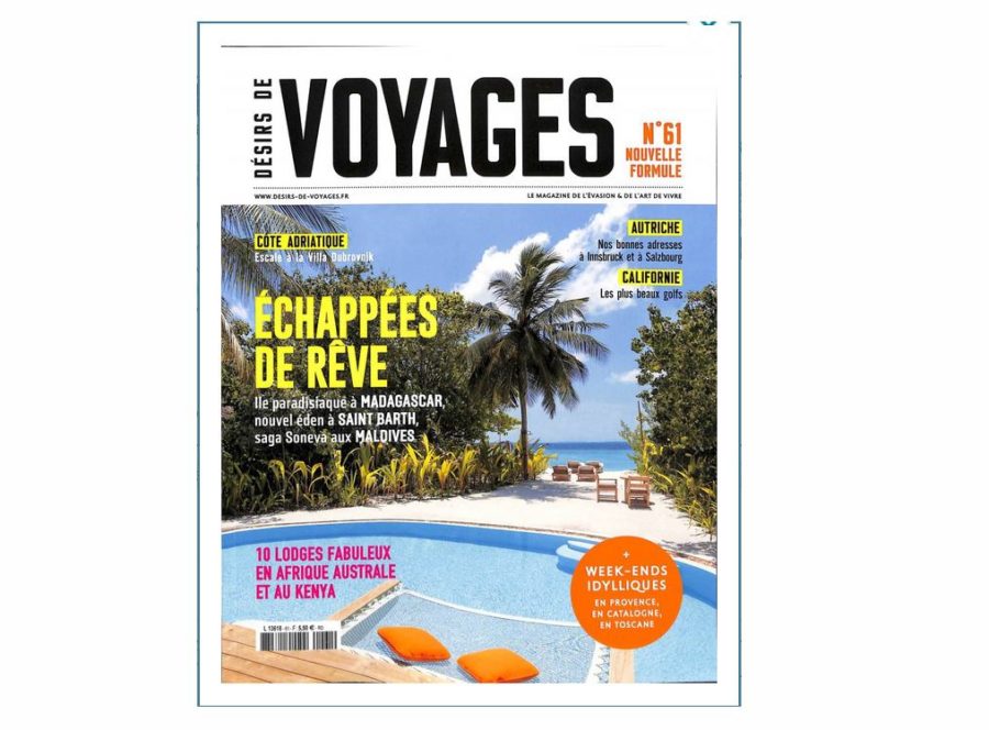 Abonnement magazine Désirs de Voyages pas cher : 18,5€ pour 1 an (6 numéros) !
