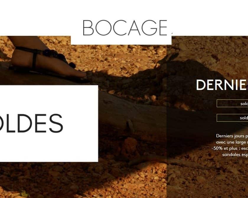 Soldes Bocage : c’est le moment d’acheter chaussures, sac ou accessoires