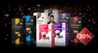 30% de remise sur tout le site Café Royal ☕ (jusqu’à samedi)