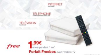 Vente privée : moins de 2€ la Freebox avec option Freebox TV (au lieu de plus 30€)